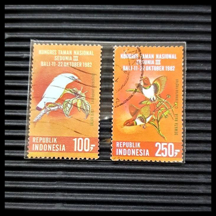 

HOT DEAL PERANGKO/PRANGKO INDONESIA 1982. BURUNG EKSOTIS. SET LENGKAP (2V) USED !!!!!!