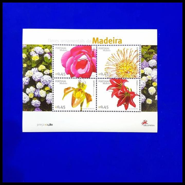 

HOT DEAL PERANGKO/PRANGKO BUNGA MAWAR DAN ANGGREK DARI PORTUGAL. MINISHEET !!