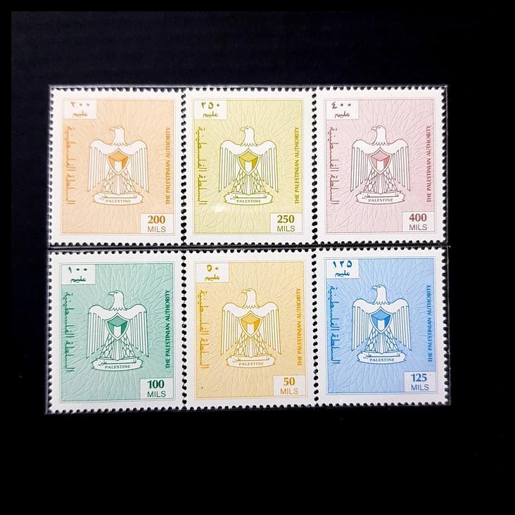 

GRATIS ONGKIR PRANGKO PALESTINA. THE PALESTINIAN AUTHORITY. EAGLE. SET (6V) MNH !!!!!!