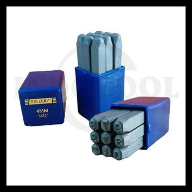 

TERMURAH KETOK ANGKA / KETOK NOMOR / NUMBER PUNCH 4 MM SELLERY !!!!