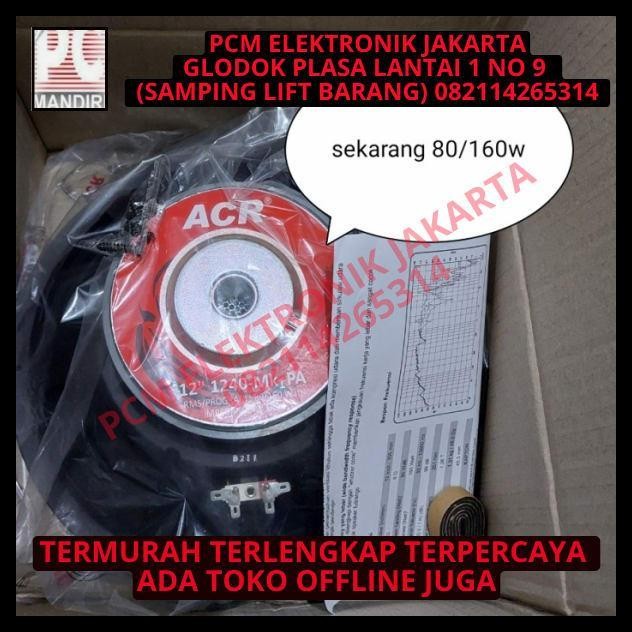 DISKON SPEAKER 12&QUOT; 12 INCHI FULL RANGE ACR CLASSIC 1240 500WATT 