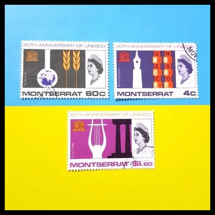 

TERMURAH PERANGKO/PRANGKO UNESCO, 20TH ANNIVERSARY DARI MONSTSERRAT