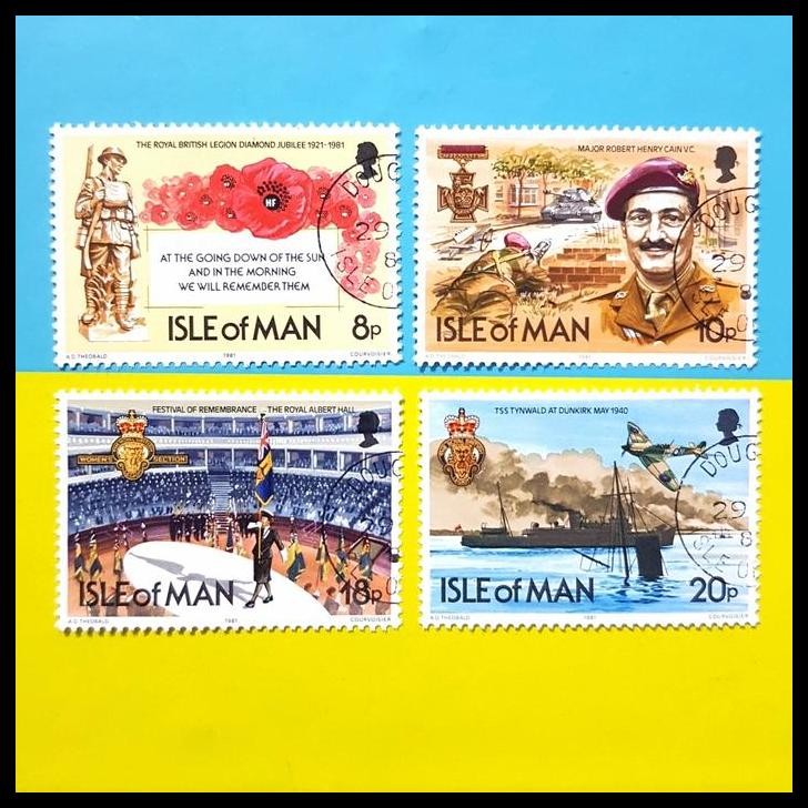 

HOT DEAL PRANGKO/PERANGKO THE ROYAL BRITISH LEGION DIAMOND JUBILEE 1921-1981 !!