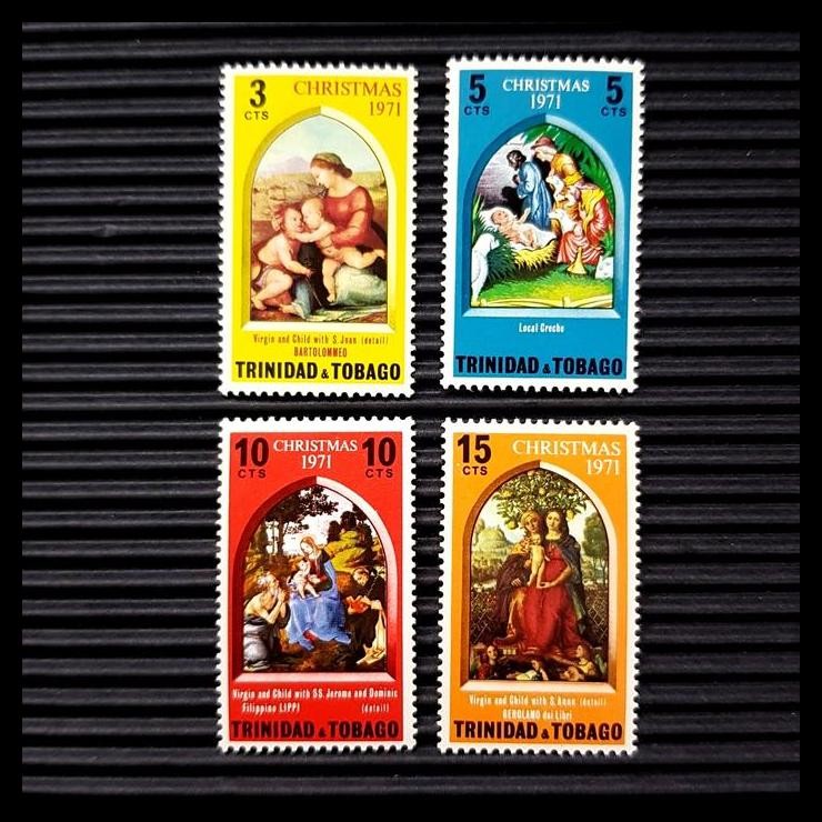 

GRATIS ONGKIR PRANGKO CHRISTMAS 1971 DARI TRINIDAD & TOBAGO. SET (4V) MNH