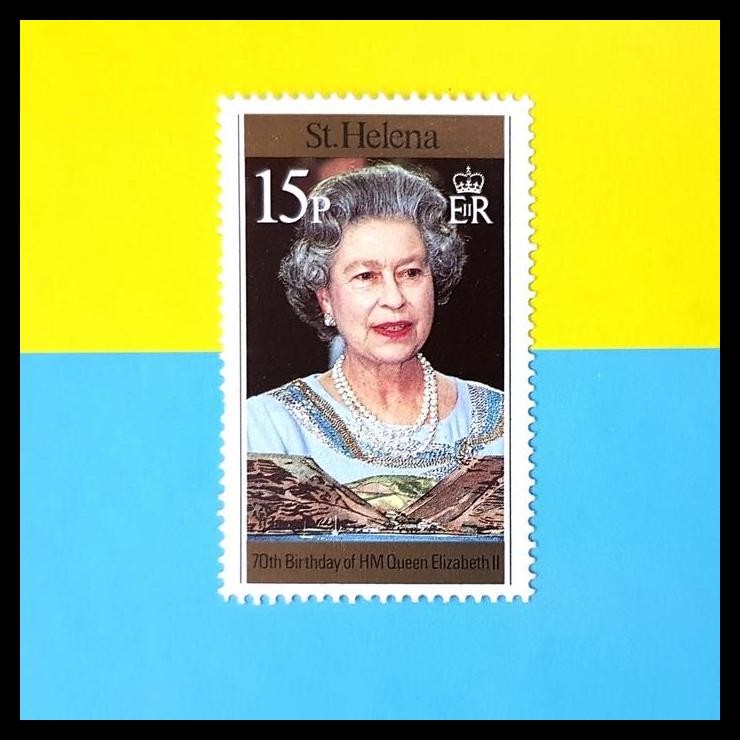 

GRATIS ONGKIR PRANGKO QUEEN ELIZABETH II, 70TH BIRTHDAY DARI ST. HELENA !!!