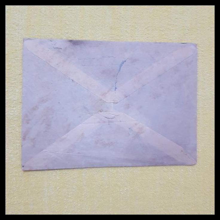 BEST DEAL PRANGKO ANGKA SMELT, 5 SEN STRIP 3. SAMPUL, SOERABAJA KE SEMARANG 1950 