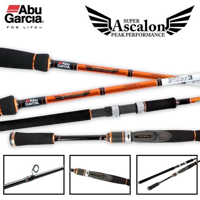 Abu Garcia Joran Pancing Spinning Super Ascalon 3 165Cm - 240Cm Hi-Carbon 24Ton Extra Strong
