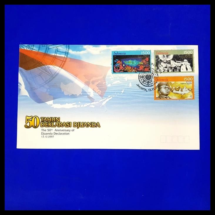 

TERBARU PRANGKO INDONESIA 2007. SHP 50 TAHUN DEKLARASI DJUANDA