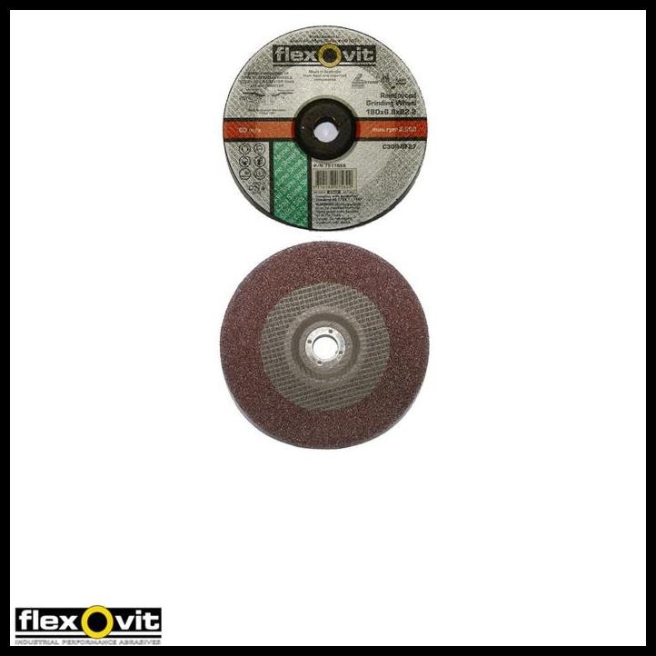 TERBARU DEPRESSED CENTER GRINDING MASONRY 100 X 6.0 X 16 C30R-BF27-7510260 FLEXOVIT 
