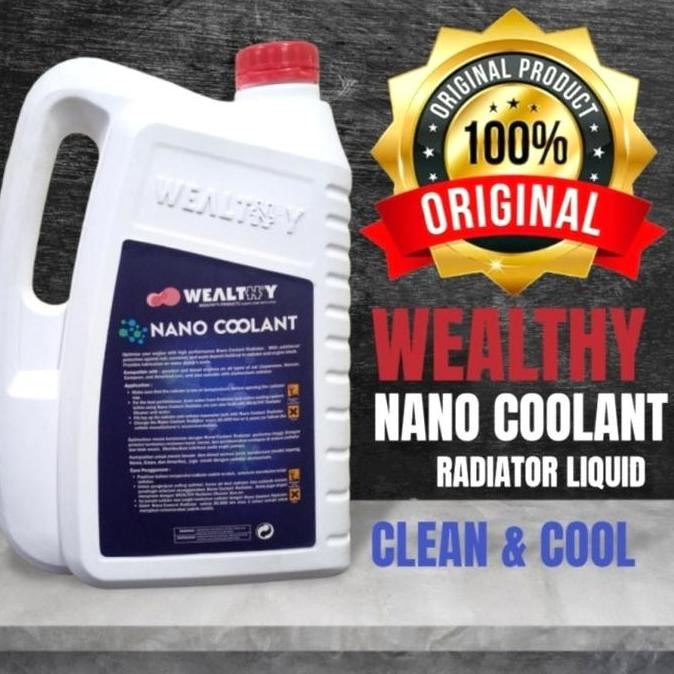 Nano Coolant Wealthy 1000 Ml Original 100%