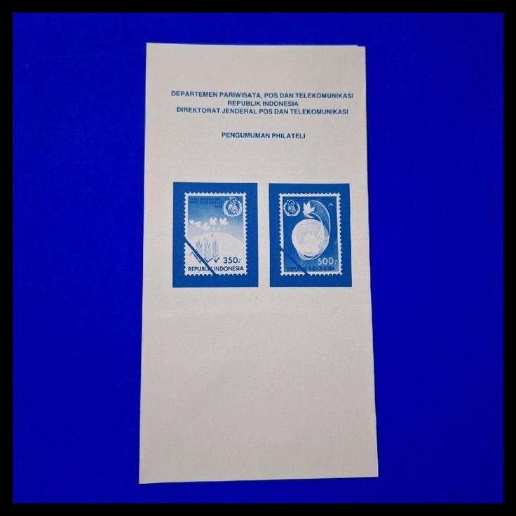

BEST DEAL PRANGKO INDONESIA. TAHUN INTERNASIONAL UNTUK PERDAMIAN 1986. SHP (SAMPUL HARI PERTAMA). TANGGAL TERBIT 17 DESEMBER 1986. HARGA KATALOG RP 80K DITAWARKAN DENGAN HARGA ISTIMEWA. !!!!