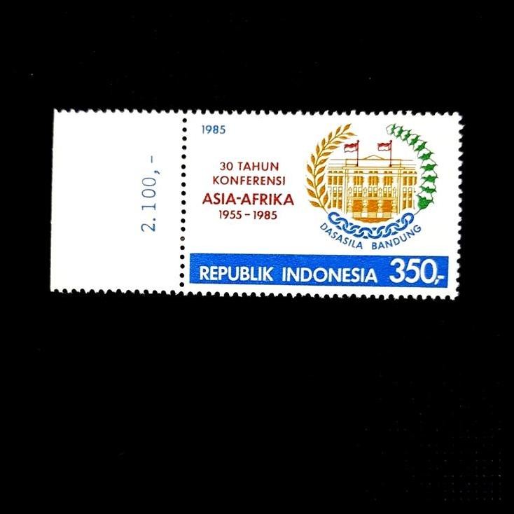 

BEST DEAL PRANGKO INDONESIA. 30 TH KONFERENSI ASIA - AFRIKA 1955-1985. KAT. 50K