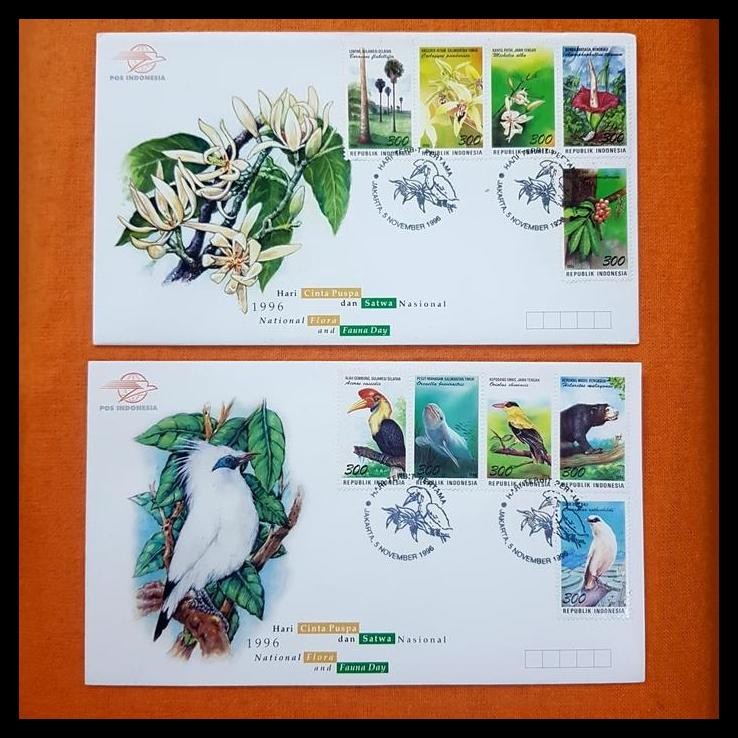 

GRATIS ONGKIR PERANGKO/PRANGKO INDONESIA. SHP CINTA PUSPA & SATWA 1996. SET 2 LEMBAR. HARGA KAT. 100K !!!!!