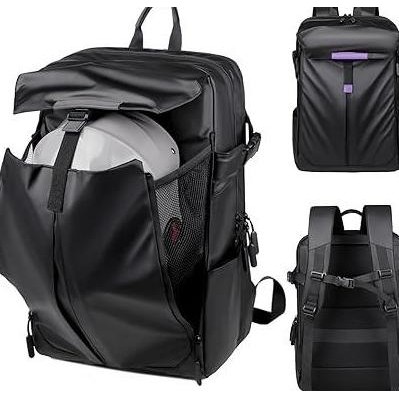 Promo 2In1 Motorcycle Backpack Helmet Backpack Tas Ransel Motor Tas Helm Tas Ransel Laptop 17 Inch L