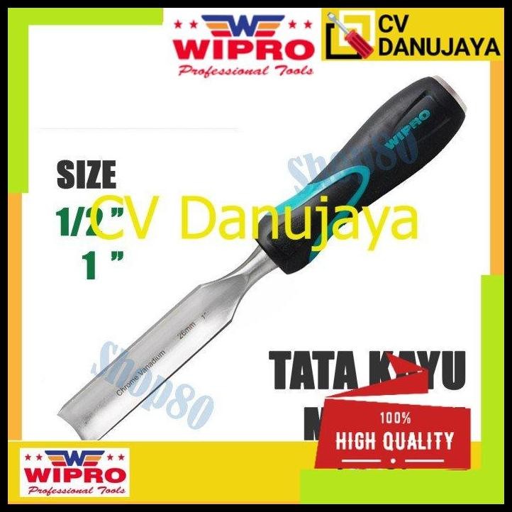 GRATIS ONGKIR WIPRO TATAH MODEL U PAHAT TATA KAYU LENGKUNG KUKU 1/2" 1" 12 25 MM - 1/2"