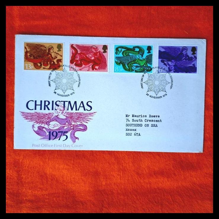 

TERMURAH PRANGKO TEMA CHRISTMAS/ NATAL. FDC DARI INGGRIS/ GREAT BRITAIN. CHRISTMAS 1975 !!!!!!