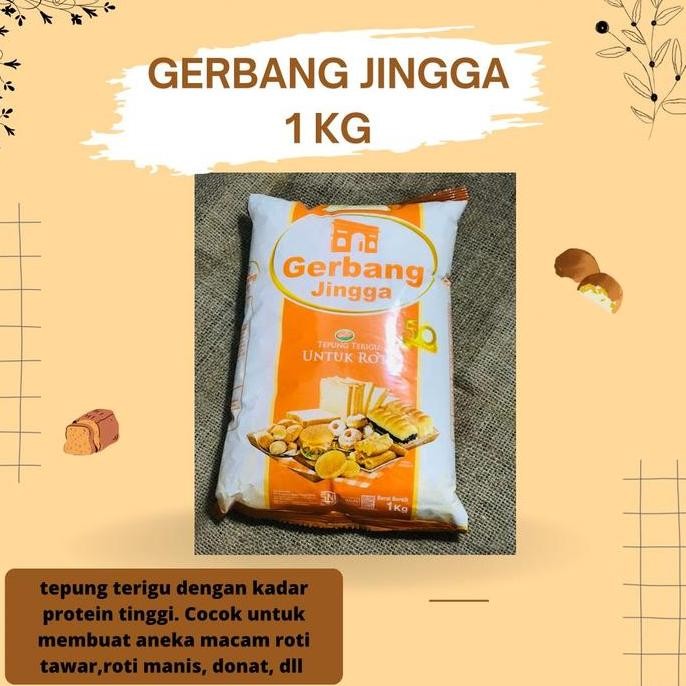 

best produk] TERIGU GERBANG JINGGA 1 KG