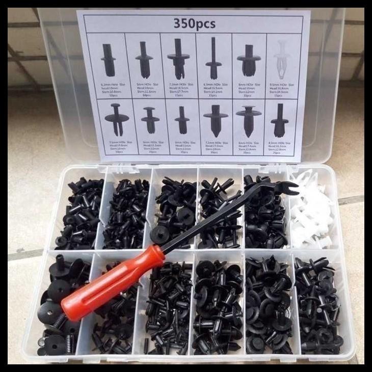 GRATIS ONGKIR KLIP BEMPER KLIP KANCING BAUT PLASTIK MOBIL BRIO UNIVERSAL 