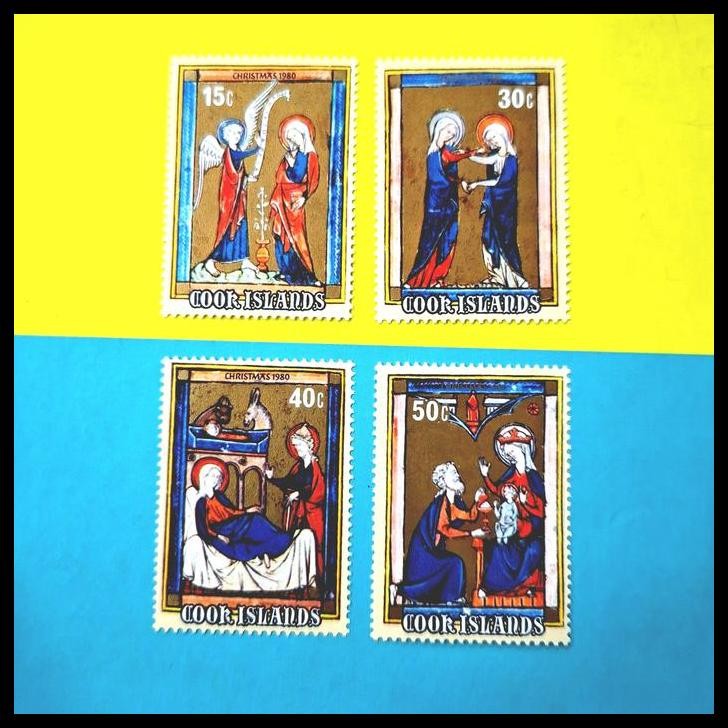 

TERBARU PRANGKO TEMA CHRISTMAS/NATAL 1980 DARI COOK ISLANDS (4V) MNH !!!!!!