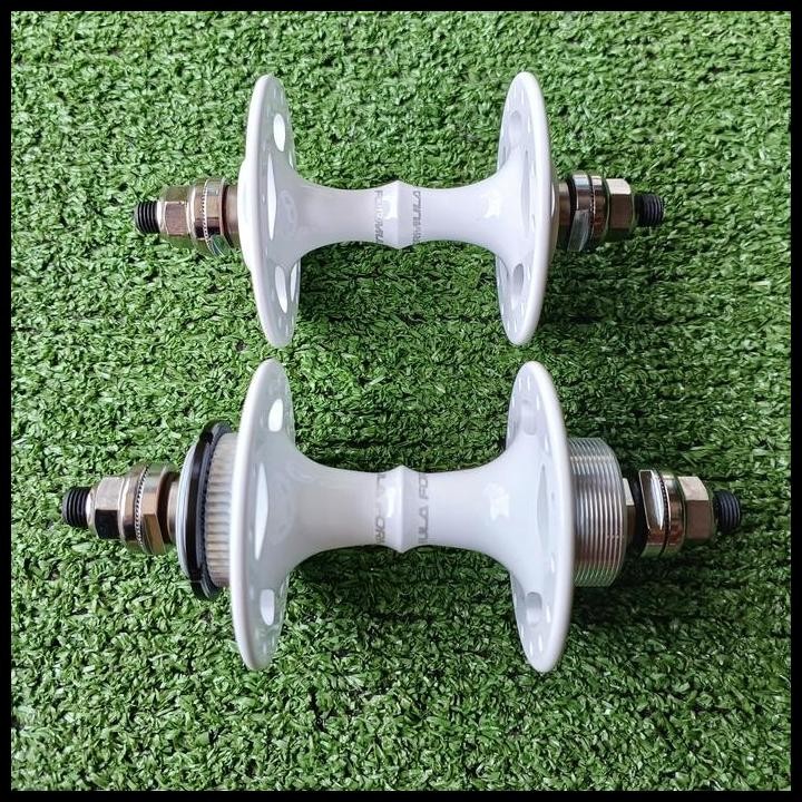 Hub Freehub Formula Fixie BMX 32 Hole Bearing Putih Lockring Tanpa Cog