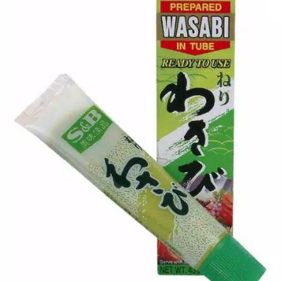 

Wasabi Paste In Tube Sb Pasta Wasabi Tube Sushi Sashimijapan Saus Jepang Wasabi