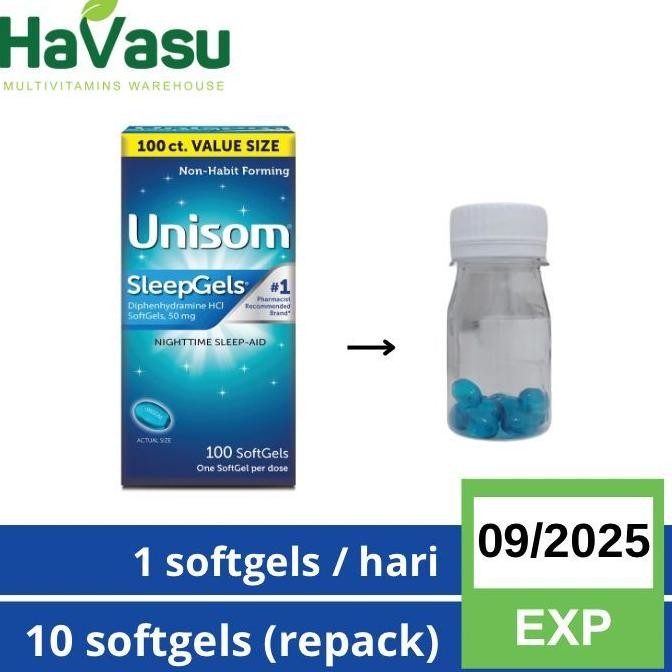 Unisom Sleeptabs Sleepgels Sleep Aid Insomnia