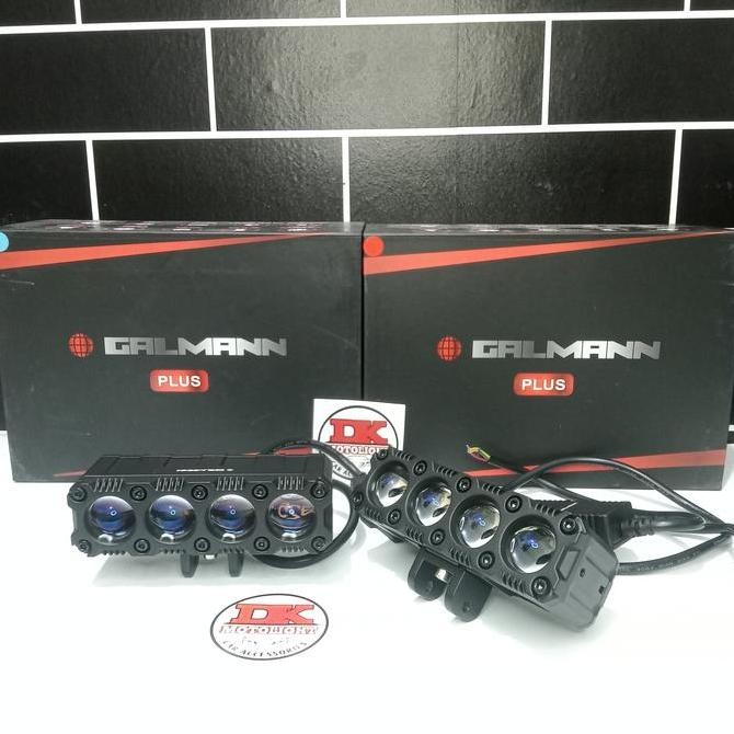 LAMPU SQL 4 MATA MINI PROJI LENS GALMAN LENSA BLUE LENS DEVIL EYES