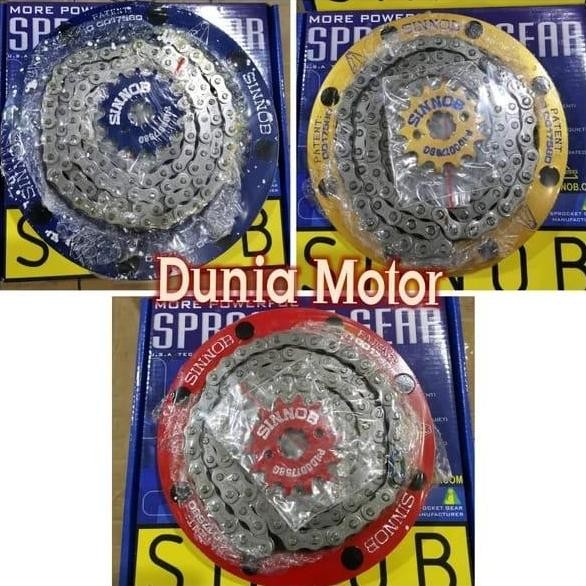 GIR GEAR SET VIXION BYSON XABRE VIXION NVA NVL GIR RANTAI SINNOB R 15