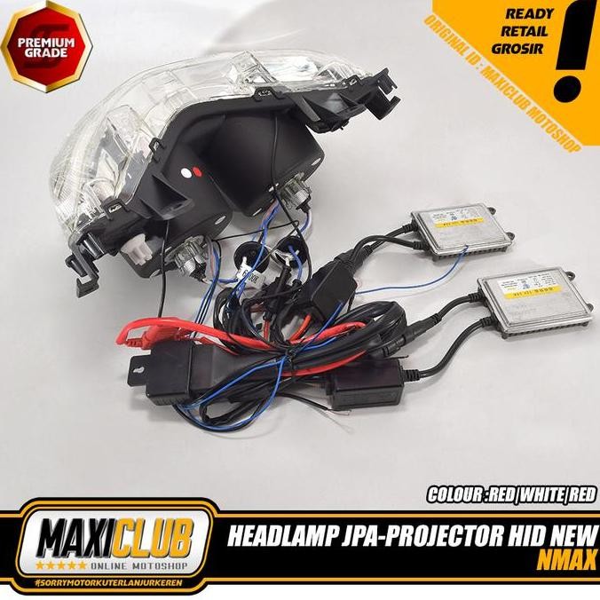 Headlamp JPA Projector HID NEW Nmax Old Reflektor Projie Set JPA