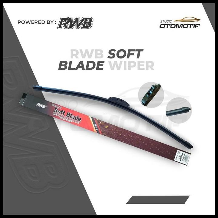 TERMURAH RWB S52 WIPER MAZDA 2 MAZDA2 2007-2014 SOFT FRAMELESS WIPER MAZDA 2 