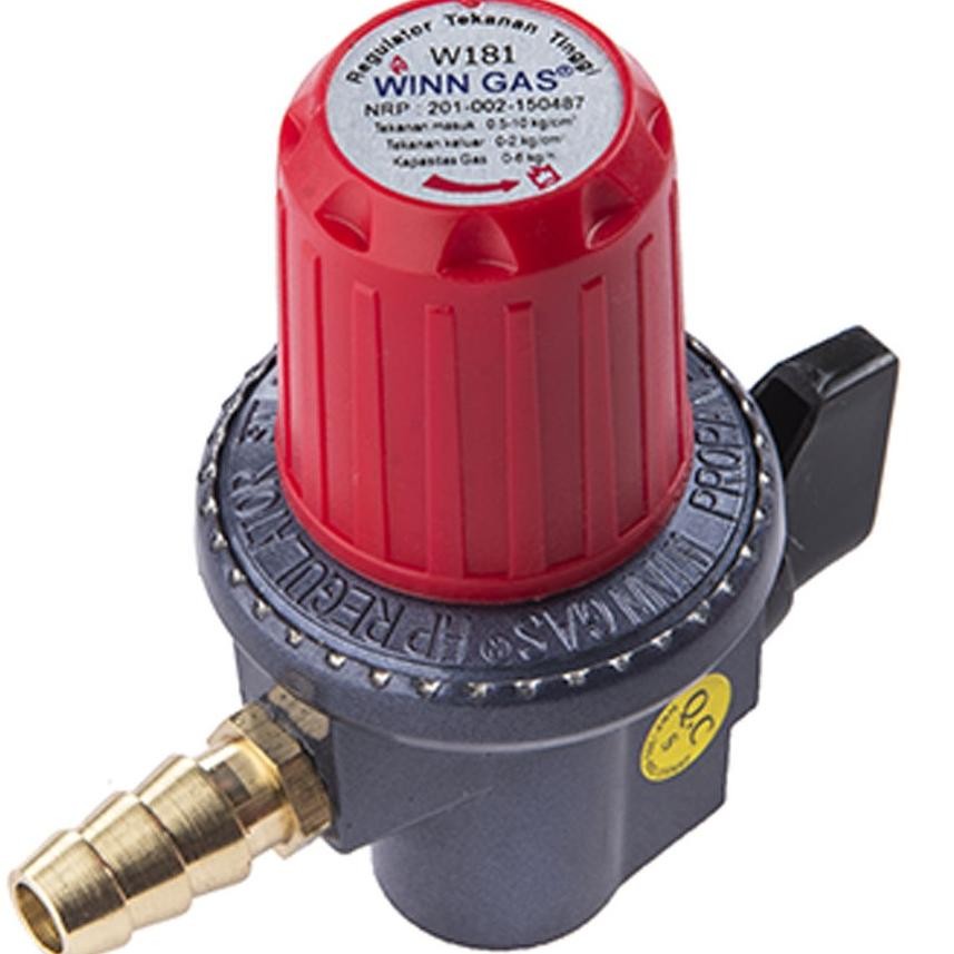 Winn Gas W181NMHP Regulator Kompor Gas Tekanan Tinggi Otomatis