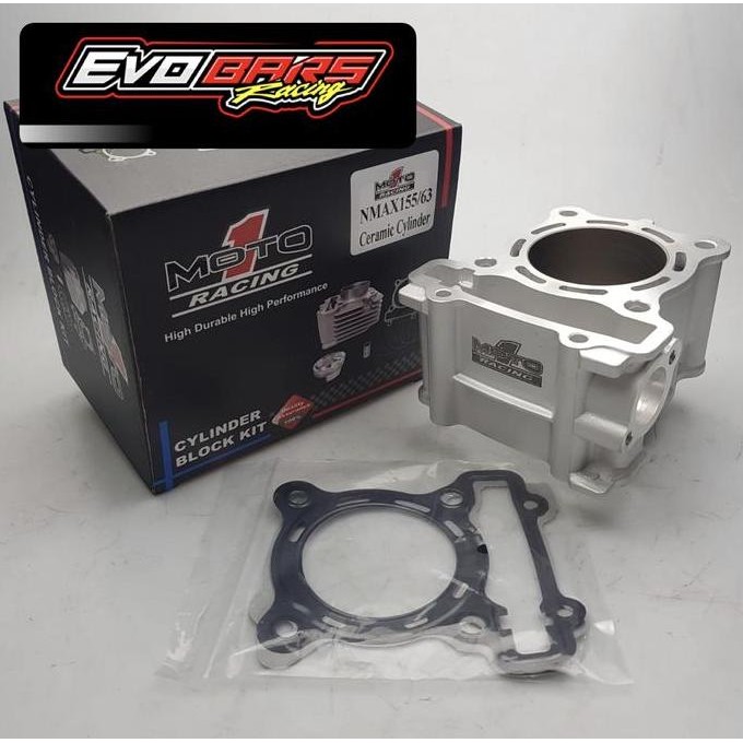 Blok Moto 1 NMAX Aerox 63mm Ceramic Cylinder Blok Only