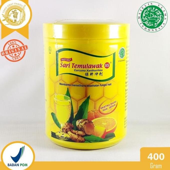 

SARI TEMULAWAK 85 (BOTOL, RASA MADU JERUK)