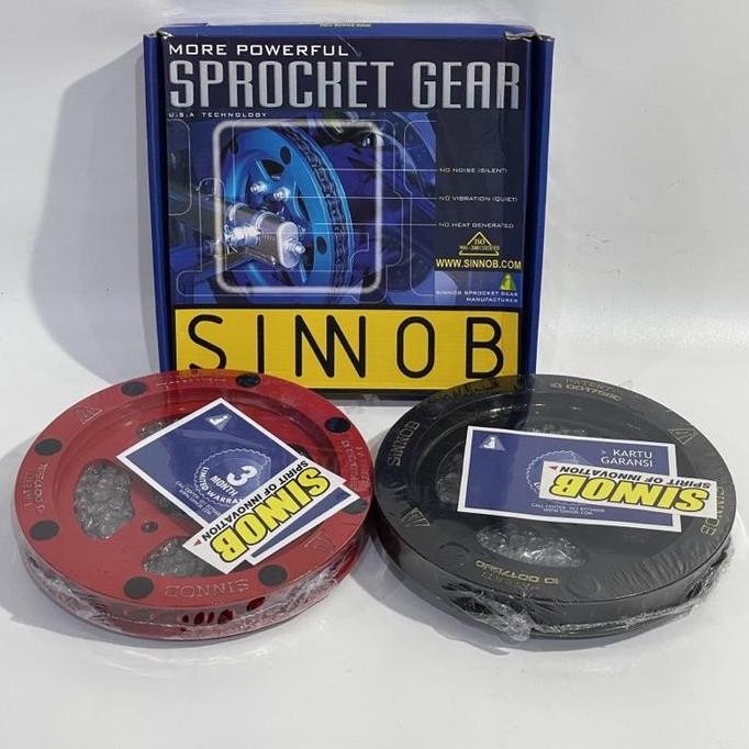 GEAR SET+RANTAI SINNOB MEGAPRO NEW/TER/CB 150 R/SONIC/VERZA 1SET PNP