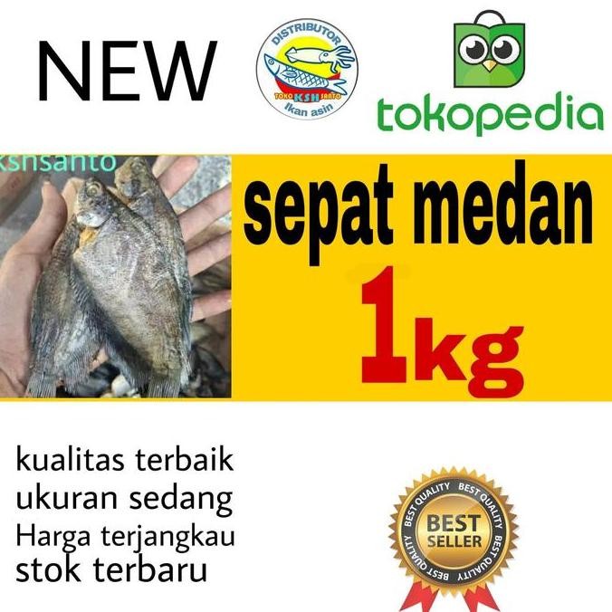 

Ikan Asin Sepat Medan Sedang-1Kg