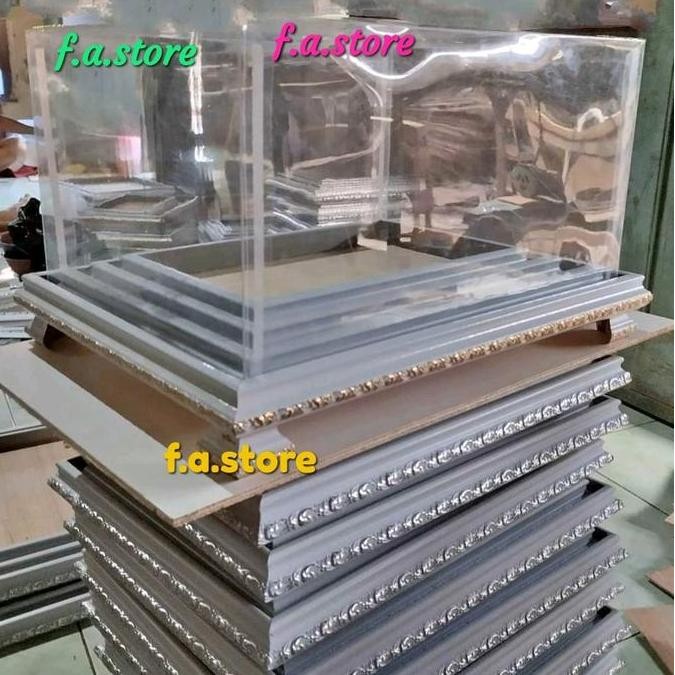 

Kotak Hantaran Pernikahan Frame Fiber 3 Box Set + Lem Perekat Souvenir Seserahan