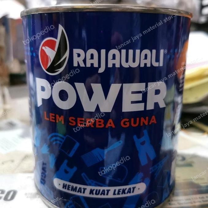 Lem Kuning Rajawali Power 600gr / 1 Liter | Lem Kulit Busa Kuat Serbaguna