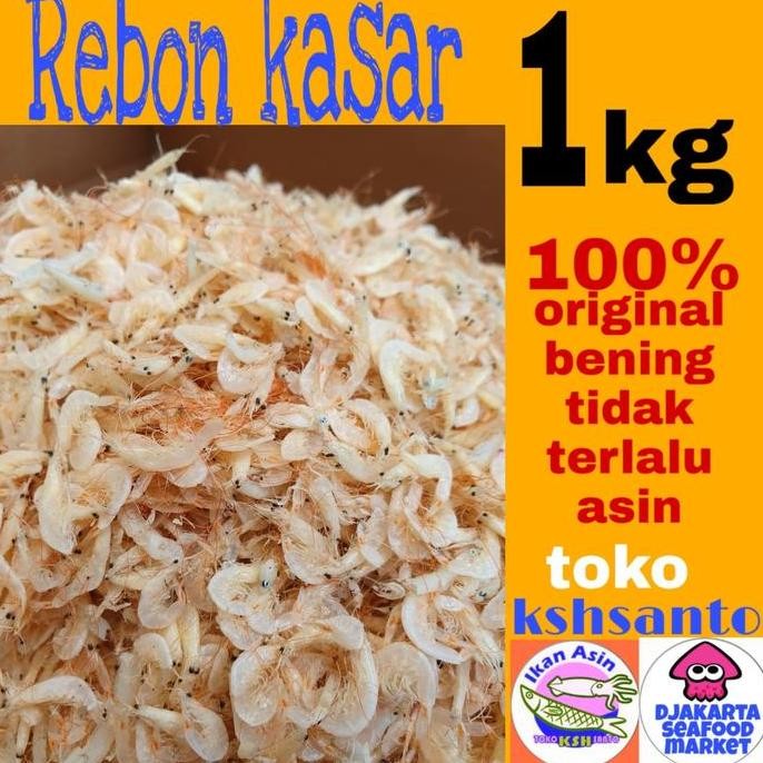 

Ikan Asin Rebon Kasar 1Kg