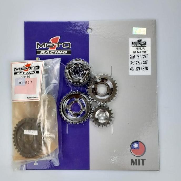 Gear Rasio Moto1 Racing Ninja R / RR m Gear Ratio kawasaki