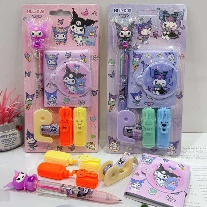 

Up Dihome Notebook Karakter Sanrio Dan Set Pulpen 5In1