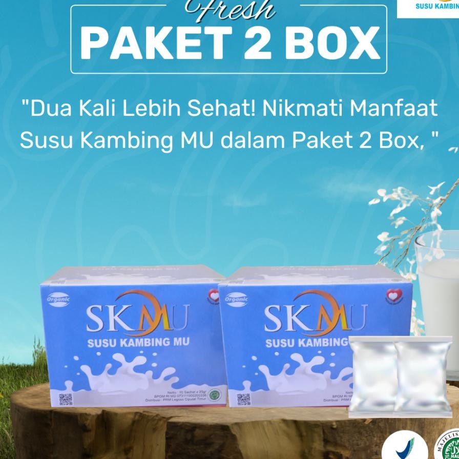 

Susu Kambing Mu Paket 2 Box