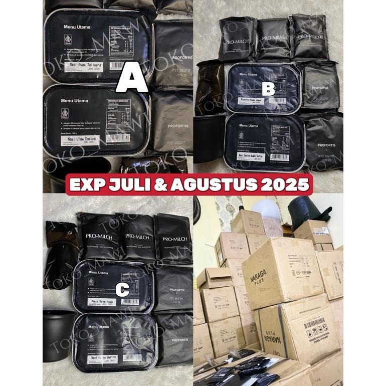 

OBRAL NEW RANSUM NARAGA Plus RANSUM TNI JATAH EXP JULI & AGUSTUS 2025