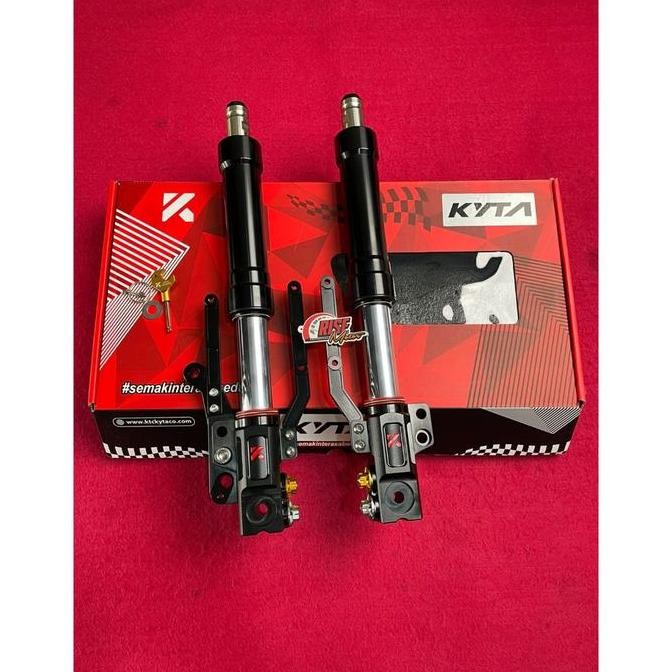 UPSIDE DOWN FORK KTC KYTACO AEROX HITAM UDF 11