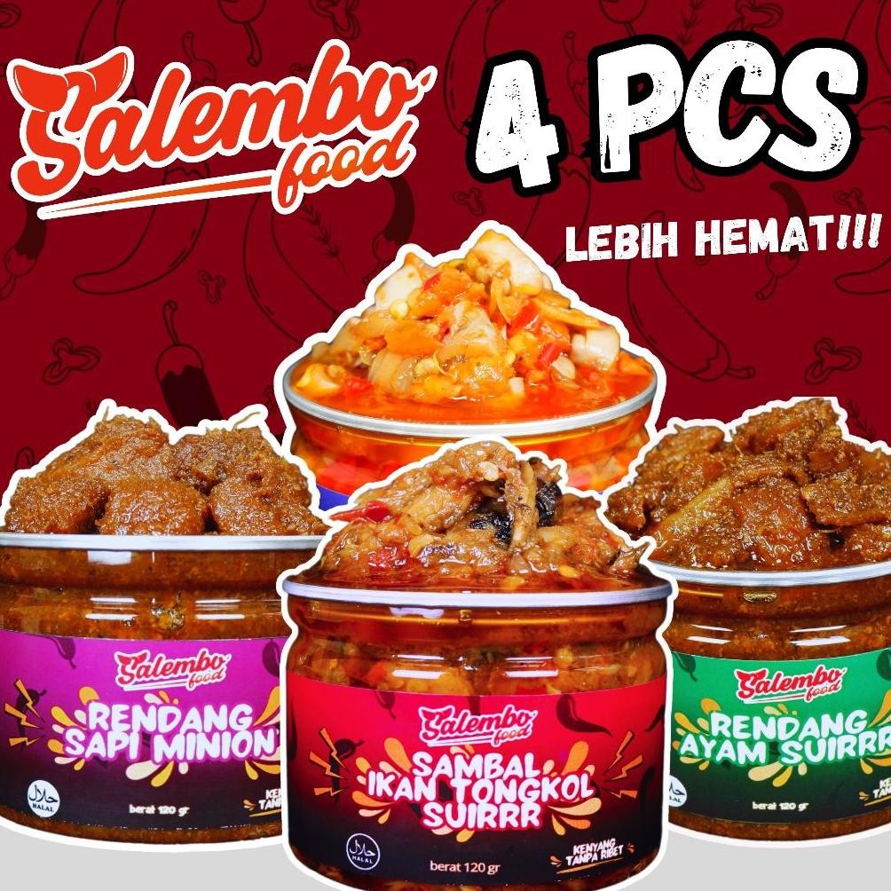 

SalemboFood - Paket 4 Pcs Lauk Tahan Lama Hemat