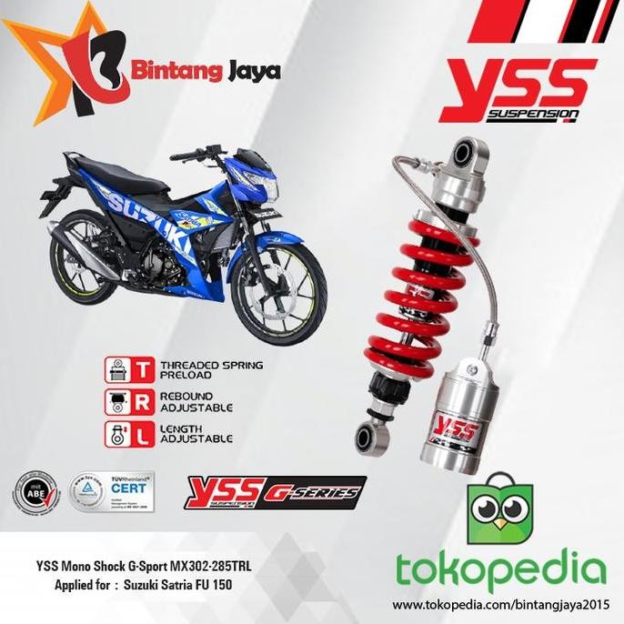 Mono Shock YSS G-Sport Satria FU 150