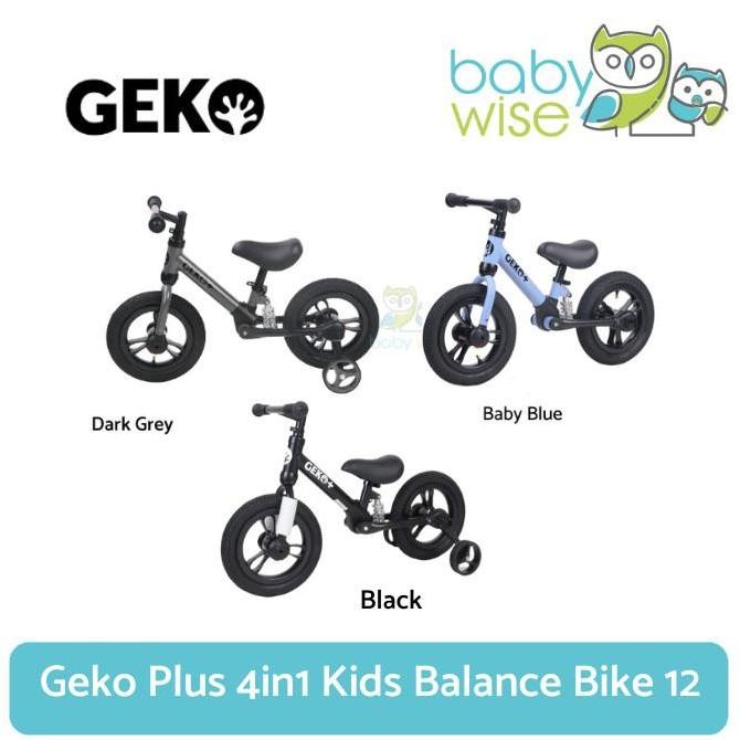 Geko Plus 4In1 Kids Balance Bike 12