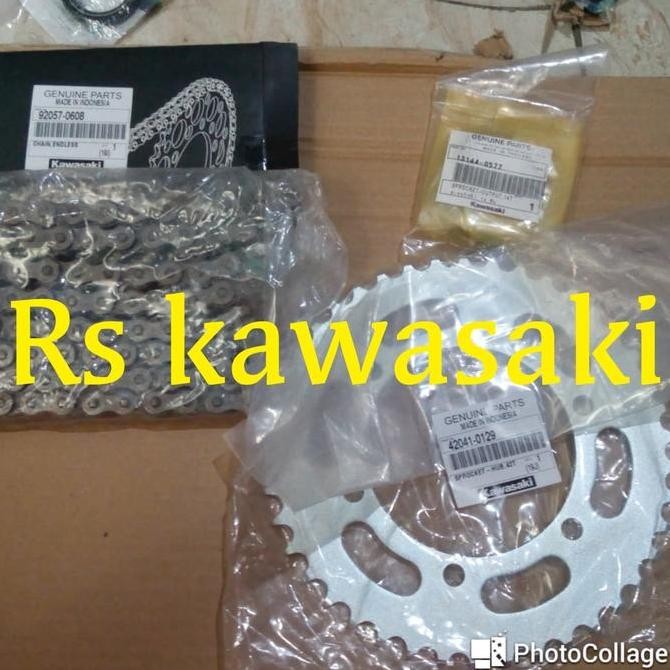 gear ninja 250 rr mono gir rr mono z250sl satu set orinal