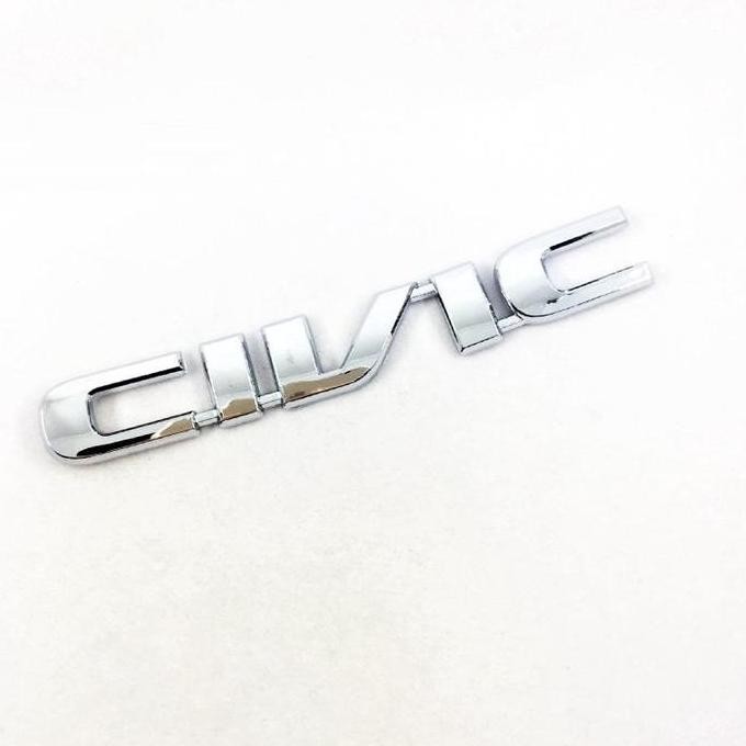 emblem tulisan civic vtis vti es 2001-2005 honda bagasi