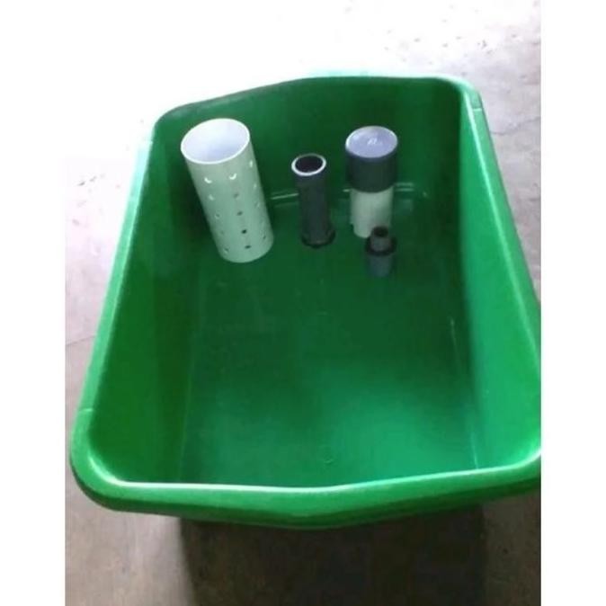 BELL SIPHON PLUS BAK TANAM AKUAPONIK HIDROPONIK