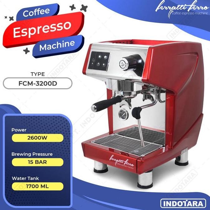 Ferratti Ferro Espresso Machine FCM3200D